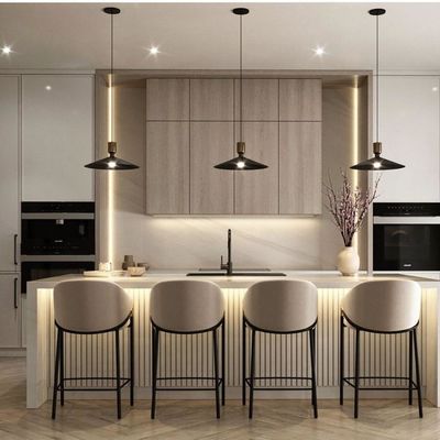 Kitchen Design Cabinet Supplier Mdf Modular Modern Wood Furniture Kitchen Cabinet    