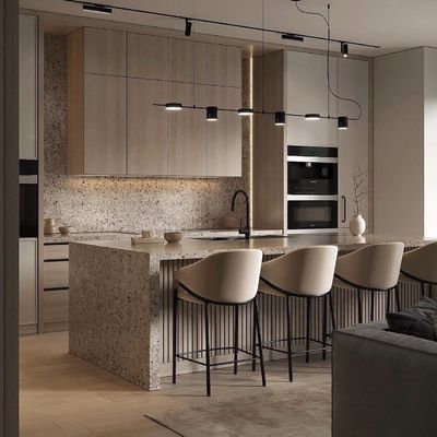 Kitchen Design Cabinet Supplier Mdf Modular Modern Wood Furniture Kitchen Cabinet    