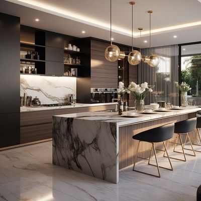 Luxury Custom Furniture Island Imported Complete Manufacturer Modern Cupboard Designs China Kitchen Cabinet