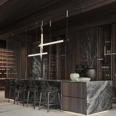 Modern Complete Smart Custom Solid Wood Kitchen Cabinets Stainless Kitchenette Cupboards for Apartment Cuisine Storage Furniture