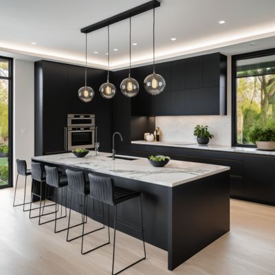 Modern Complete Smart Custom Solid Wood Kitchen Cabinets Stainless Kitchenette Cupboards for Apartment Cuisine Storage Furniture