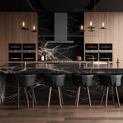 Modern Complete Smart Custom Solid Wood Kitchen Cabinets Stainless Kitchenette Cupboards for Apartment Cuisine Storage Furniture