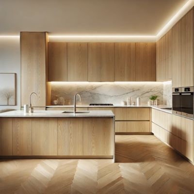 High Quality Modern PVC Kitchen Cabinets Waterproof Marble for Australian Apartments Modular Kitchen Furniture Units for Home