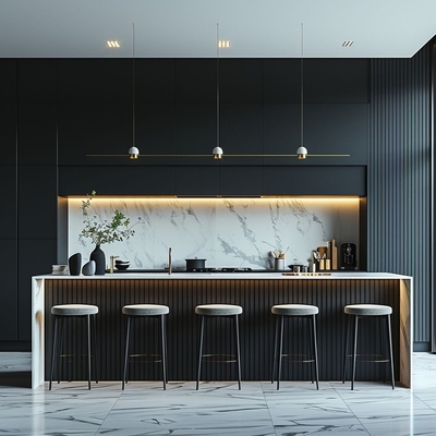 Modern Designs of Built in Kitchen Hanging Cabinets Customized Durable White Lacquer Cabinet Kitchen Units Set Furniture