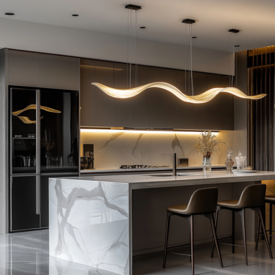 Stylish PVC Modular Kitchen Cabinets Stainless Functional Kitchen Sink Cabinet for Minimalist Spaces Combining Melamine Board
