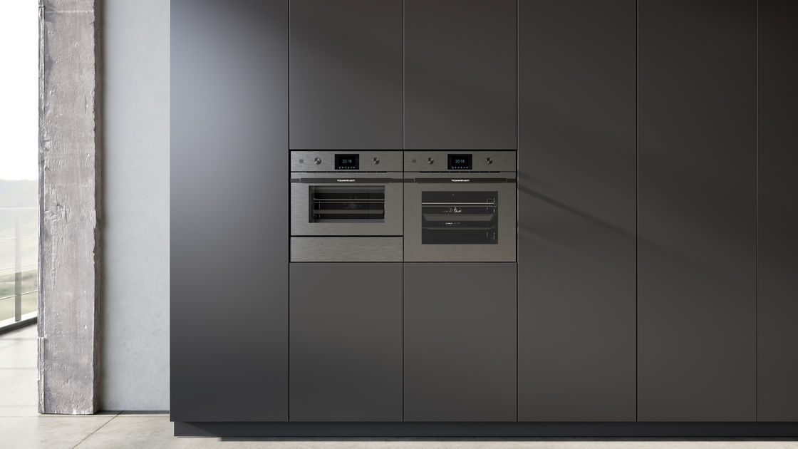 Black Melamine Kitchen Cabinets Tailored Kitchen Cabinet With Island Table