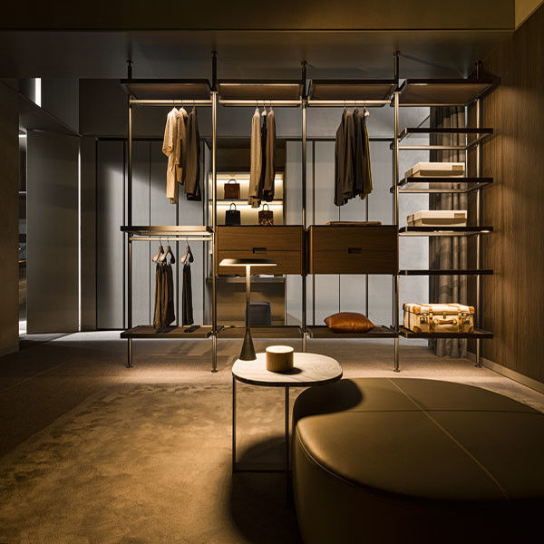Classic French Design Customized Wardrobe Closet With Optimized Storage Solutions