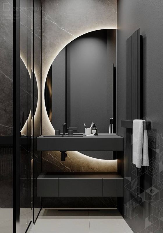Modern Mirror Wall Mounted Bathroom Cabinet Smart Mirror With Led Light For Bathroom Vanity Mirror