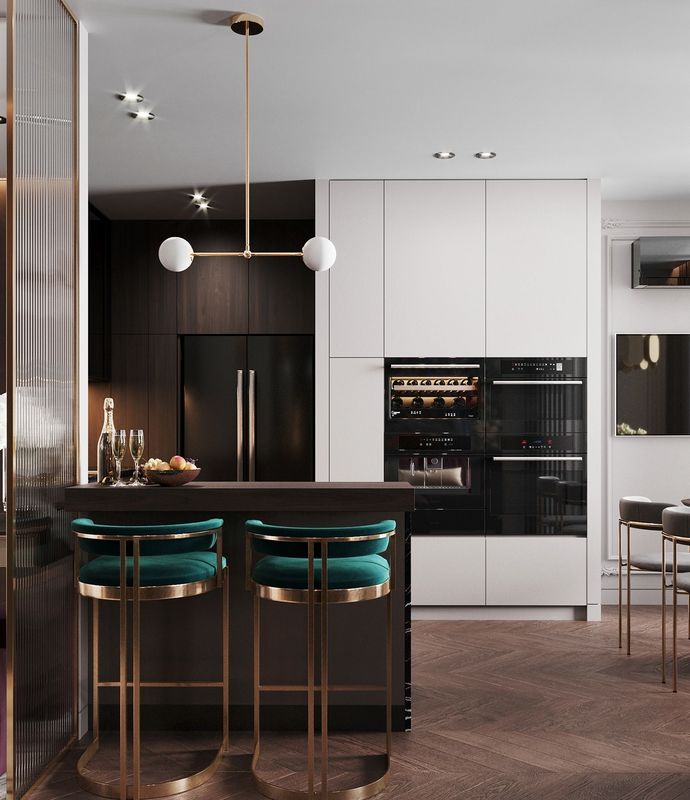 Tailor-Made Kitchen Cabinets Durable Cupboards Kitchen Storage