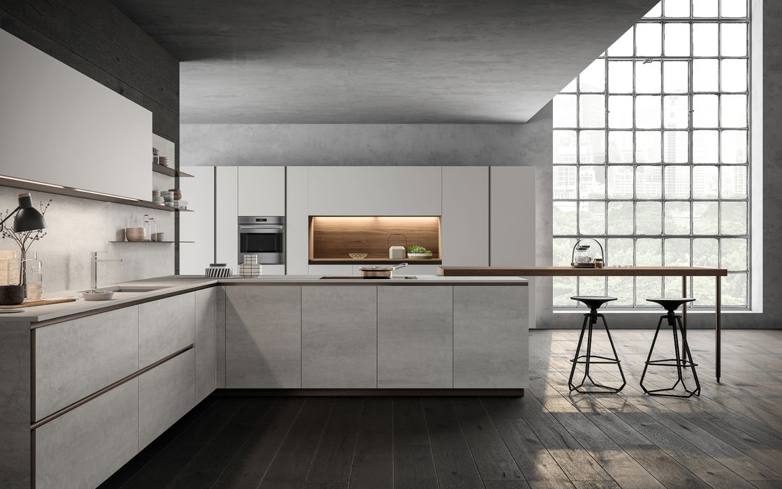 Factory Supply Kitchen Cabinets L-Shaped Kitchen Cabinet Simple Styles Kitchen Cabinet Set