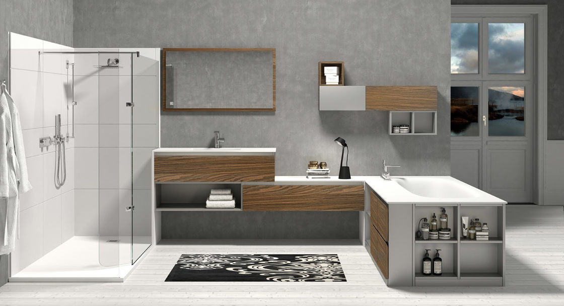 Luxury Bathroom Vanity Cabinet Home Center Bathroom Cabinet Set