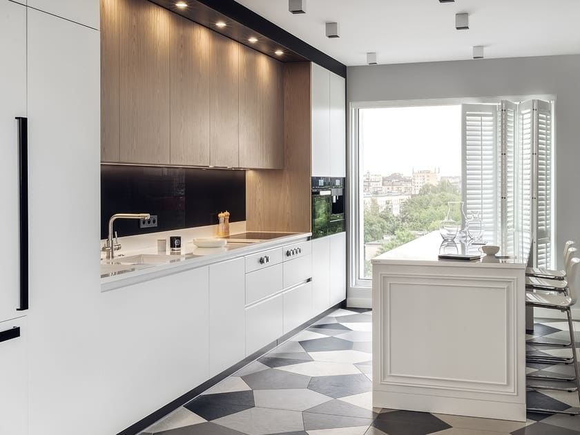 Classic White Particle Board Complete Sets Ready To Assemble Large Storage Kitchen Cabinet