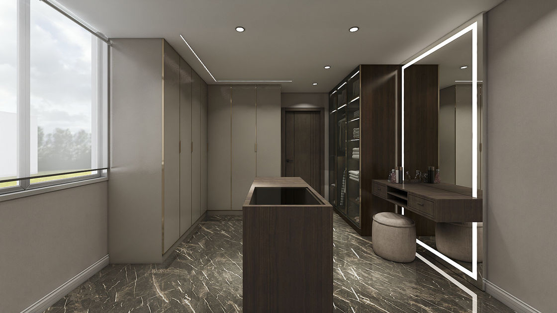 Customized Wardrobe Furniture Bedroom Set Hotel Home Solid Wood Large Wardrobe