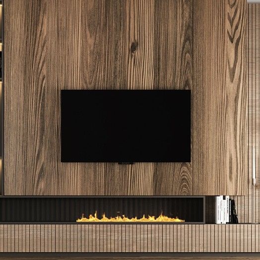 Luxury Tv Cabinet Wooden Tv Cabinet With Fireplace Wall Unit Tv Cabinet Modern Design