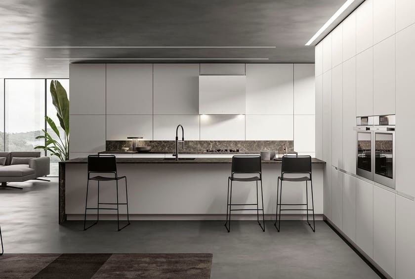 Modern Designs High End Affordable Custom Furniture Small Full White L Shaped Melamine Kitchen Cabinets