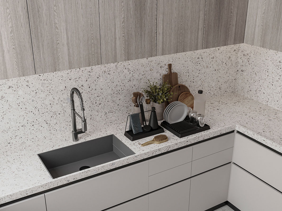 Modern Modular Kitchen Design Wooden Furniture Pvc Door Panel Economic Wood Kitchen Cabinet