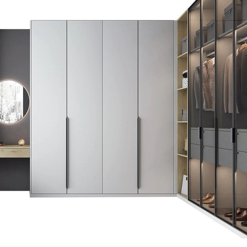 Customized Hinge Door Wardrobe Bedroom Wall Wardrobe Design Wooden Wardrobe Bedroom Furniture