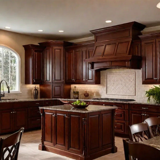 New Model Pantry Organizer Storage Wood Classic Millwork Wall Durable Kitchen Cabinets for Indoor