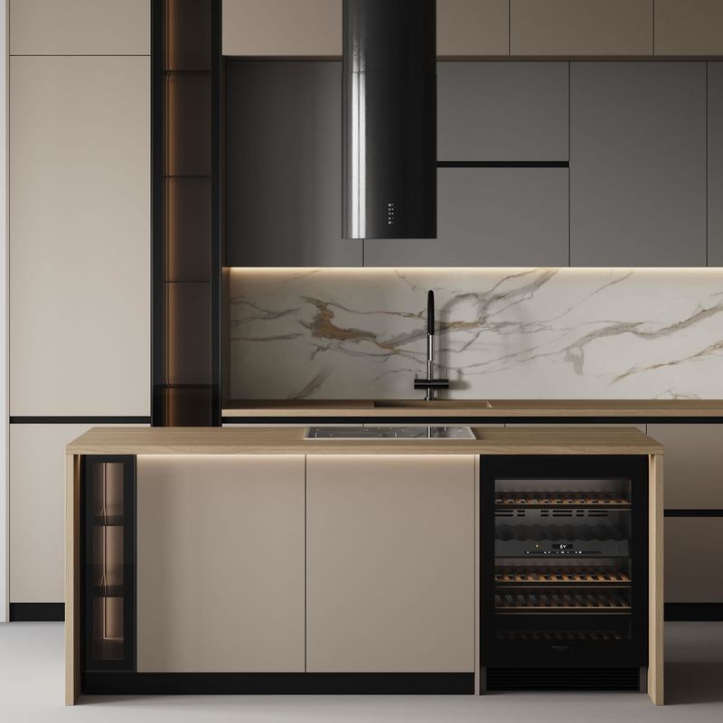 Custom Modern Ready To Assemble Shaker Lacquer Finish Kitchen Cabinets for Apartment