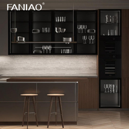 Contemporary Kitchen Cabinets For Supplier Modular Pantry Customization Modern Wood Melamine Kitchen Cabinet