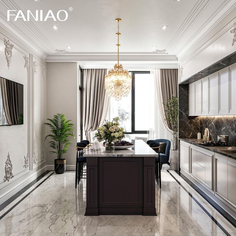 Modern Lacquer Kitchen Cabinet Modern Villa Lacquer Kitchen Cabinet