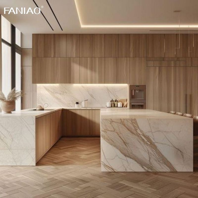 High End Modern White Kitchen Cabinets Sets Modular Wall Mounted Kitchen Cupboards Cabinets