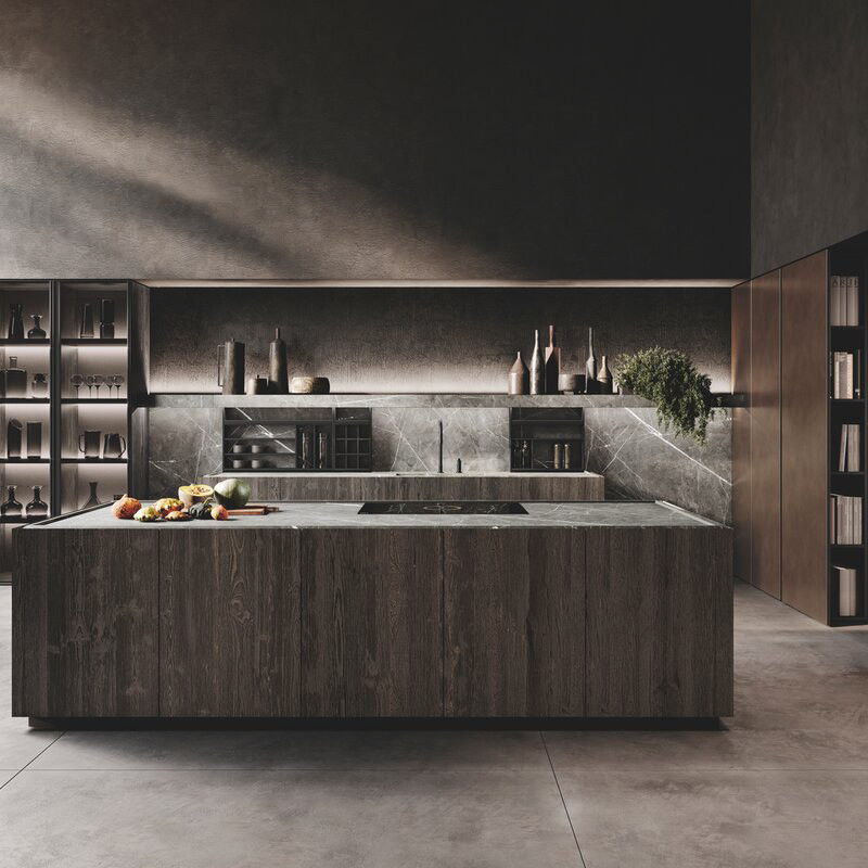 Custom Complete Melamine Kitchen Cabinet Villa Kitchen Cabinets Cupboard Manufacturer