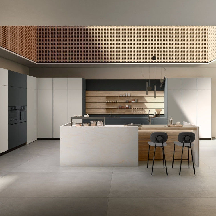 Maximize Your Kitchen Space With Wood Veneer Kitchen Cabinet From Expert Maker
