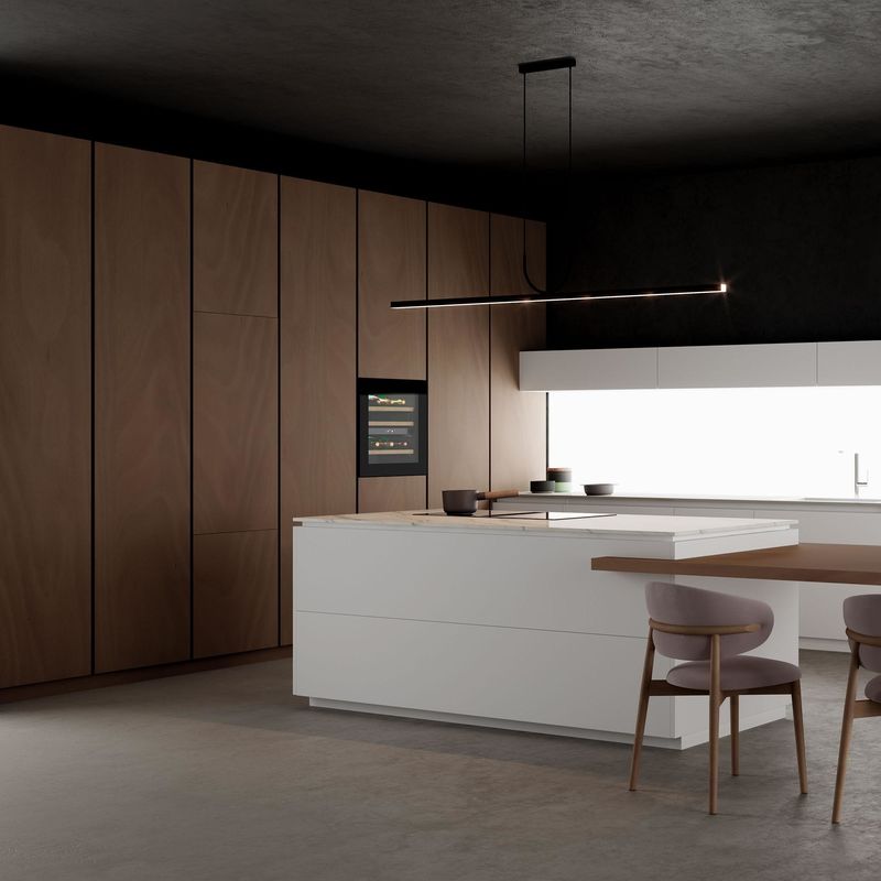 Modern Classic Style Complete Kitchen Cabinet Set Black High Glossy Lacquer Top Soft Close Including Marble Hinge Classic Sink