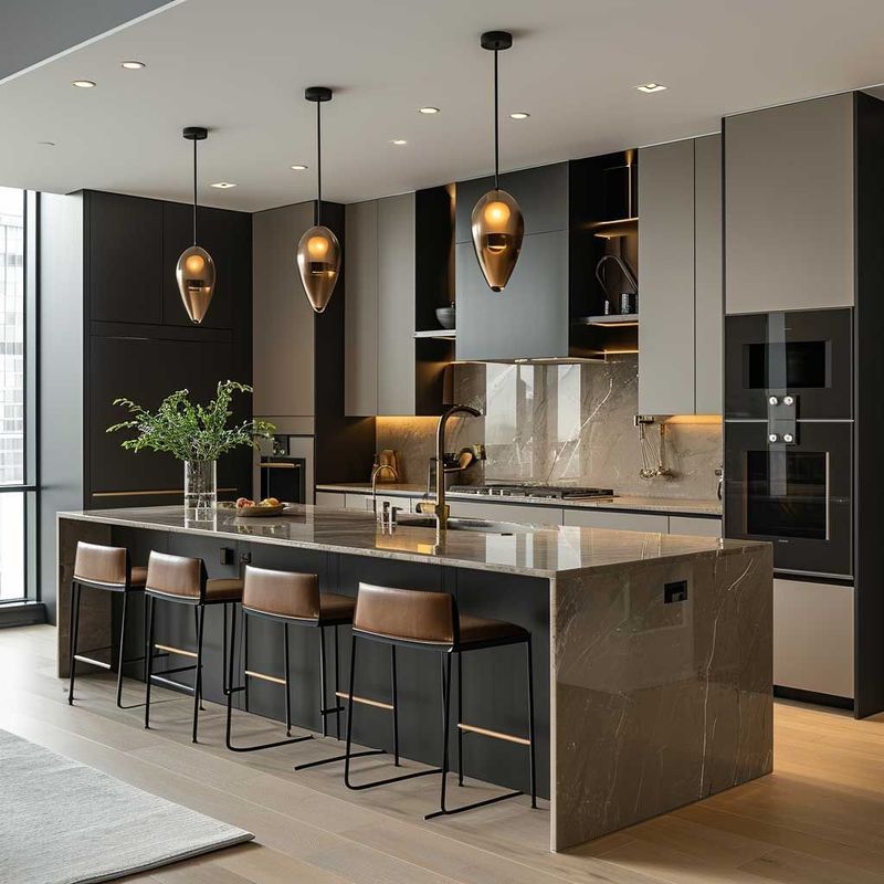 Wood Grain Finish Design Traditional Cheap Kitchen Modern Kitchen Cabinet Furniture