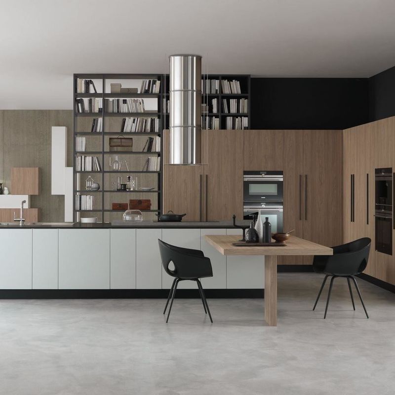 Luxury Kitchen Furniture Solid Wood Kitchen Cabinet With Modern Quartz Stone Countertop Kitchen Cabinet Sets
