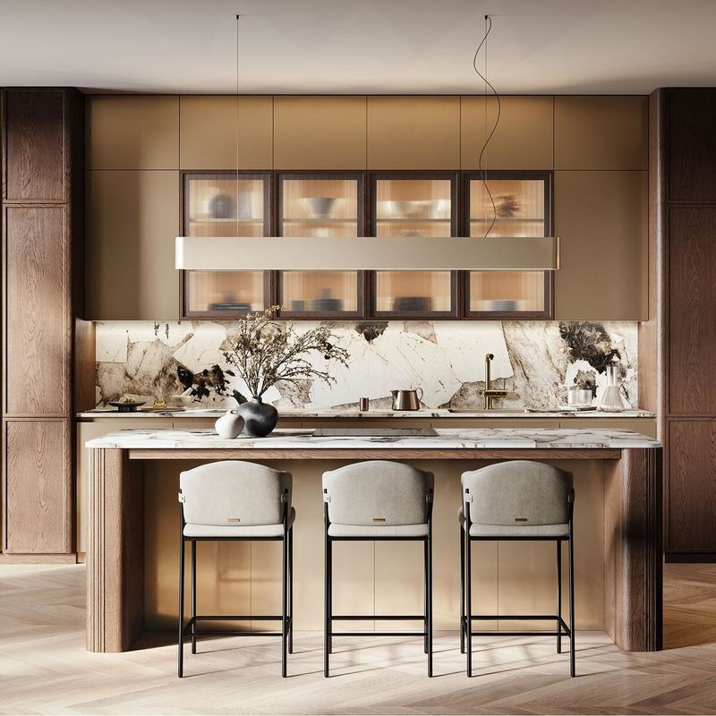 Wall Mounted Home Lacquer or Finish Modern Design Kitchen Cabinet Complete Set Wood Storage