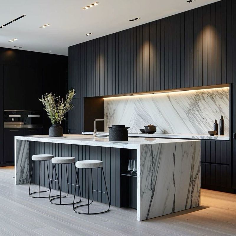 Australia Style High Glossy Acrylic Furniture Pantry Kitchen Cupboard Modern Pvc Membrane