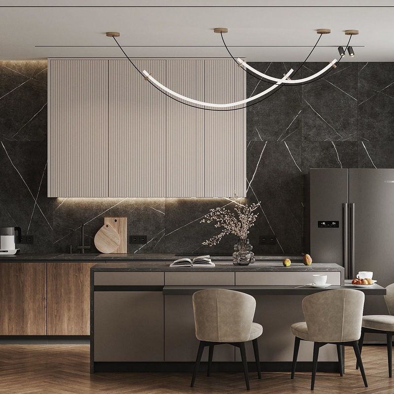 Wholesale PVC Modern Modular Focus on Cabinet Design Kitchen Furniture Solid Wood Kitchen Cabinet Set