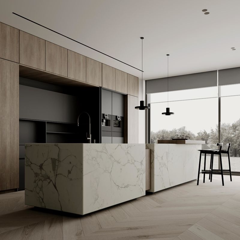 Custom Luxury Modern Wood Kitchen Cabinet with Sink Islands Cabinets Solid Wood Finish Kitchen Cabinets