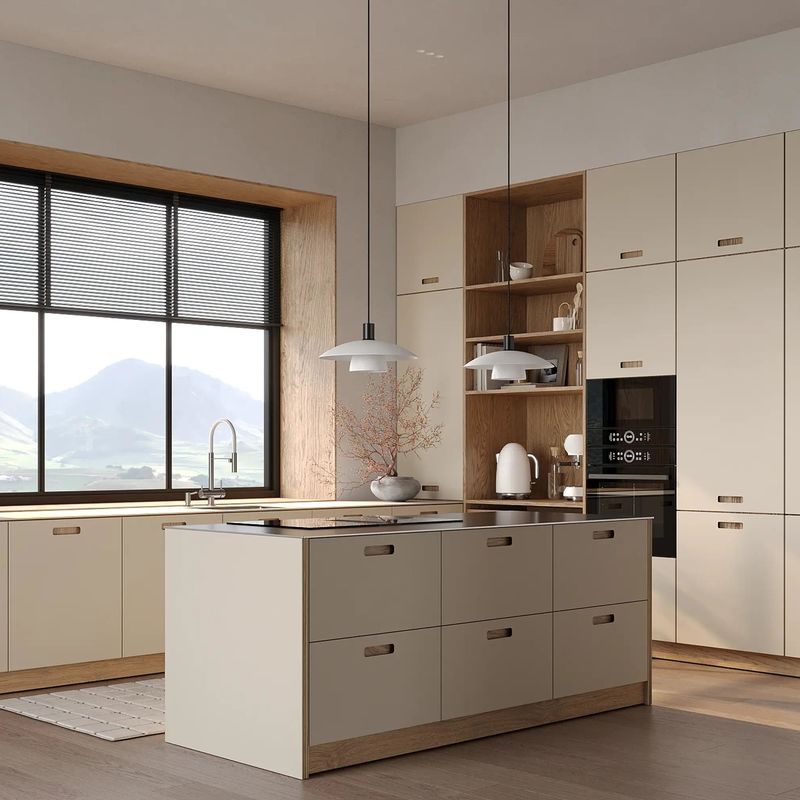Factory Price Customize Cost-effective Melamine Finish Style Kitchen Fro Individual House