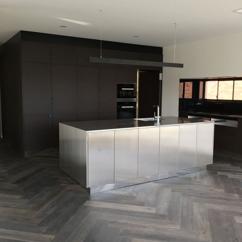 Prima Pull Down Kitchen Cabinet Kitchen Cabinets Modern Aluminum Mirror Polished Brushed Kitchen Cabinets