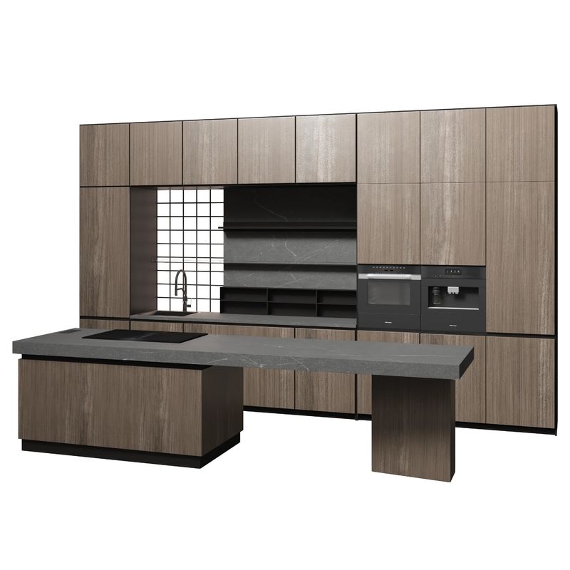Factory Direct High Gloss Melamine Indoor Kitchen Cupboard Modern Lacquer Kitchen Cabinets