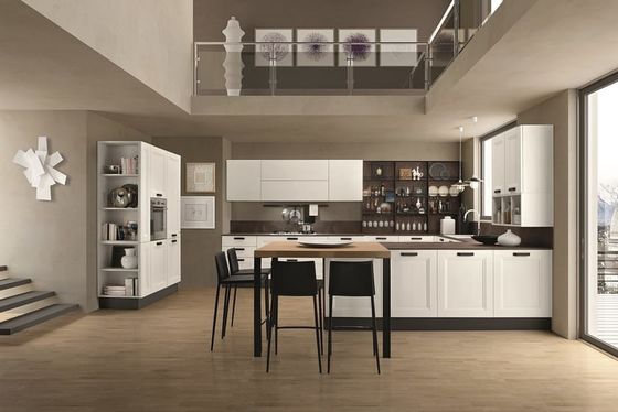 Weiße Modularen Holzküchen Schränke Custom Moderne Rta Küchenschränke