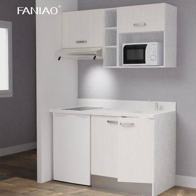 Σύγχρονο ξενοδοχείο Σχεδιασμός κουζίνα ντουλάπι εξατομικευμένη μίνι συμπαγή κουζίνα