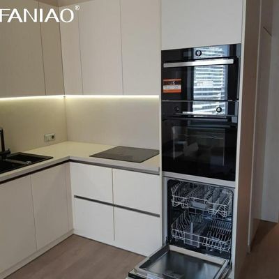 Wohnung Küchenschränke für kleine Räume Melamin Hotelzimmer Kleine Küchenschränke für Bauherren