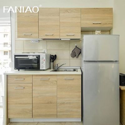 Μίνι κουζίνα μελαμίνη κουζίνα για ξενοδοχείο κουζίνα διαμέρισμα project