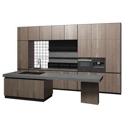 Factory Direct High Gloss Melamine Indoor Kitchen Cupboard Modern Lacquer Kitchen Cabinets